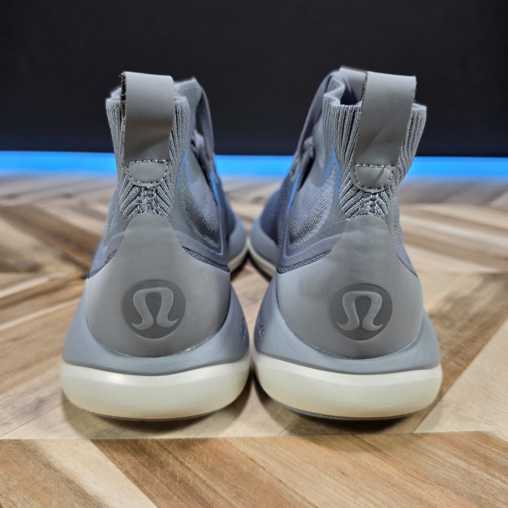 Lululemon Chargefeel Workout Mid Shoes Womens Size 8 Rhino Grey Running - Picture 7 of 13